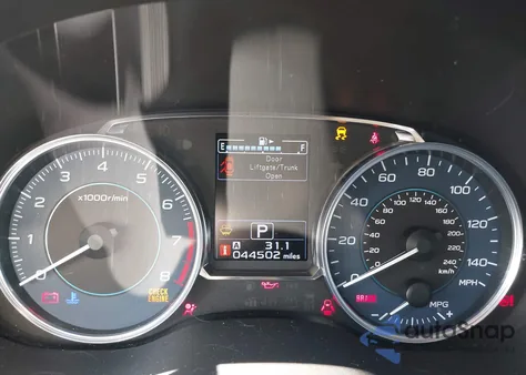 2017 Subaru Crosstrek 2.0I Limited z USA, uszkodzony, nr VIN JF2GPAKC6HH274759